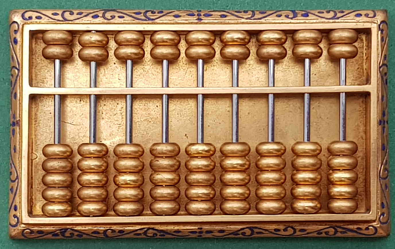 Schlüsselanhänger ABAKUS chinesische Rechenmaschine Keachain Abacus 