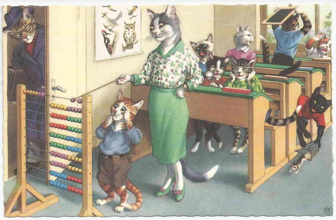 Postkarte Ende 1950er/1960er Vorderseite