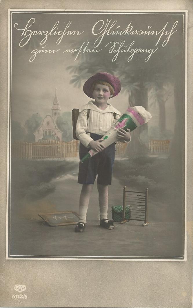 Postkarte von 1923 ? (Vorderseite)