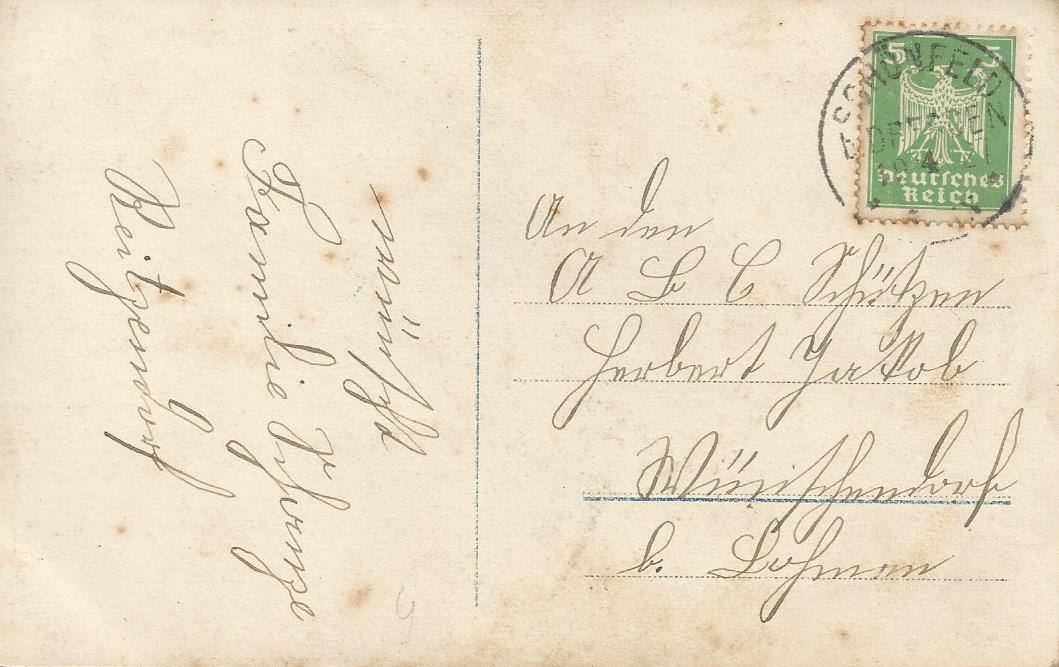 Postkarte vom 10.04.1927 (Rckseite)