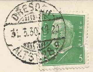 Briefmarke vom 31.03.1930