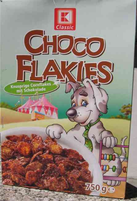 Choco Flakies Packung